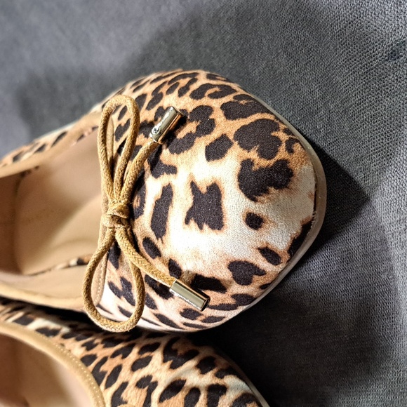 Penningtons Cheetah Print Extra Wide Width Ballet Flats NEW 11WW - Picture 5 of 13